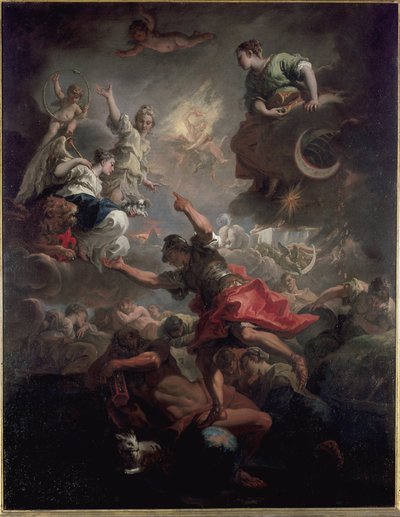 Allégorie de la Toscane - Sebastiano Ricci