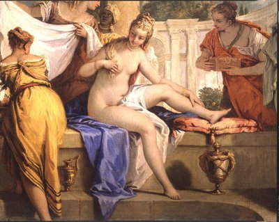 Bethsabée au bain, vers 1725 (détail) - Sebastiano Ricci