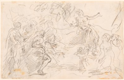 Scène biblique [verso] - Sebastiano Ricci