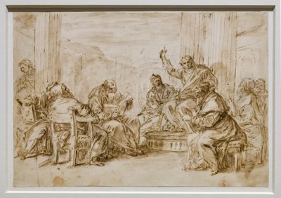 Le Christ parmi les docteurs - Sebastiano Ricci