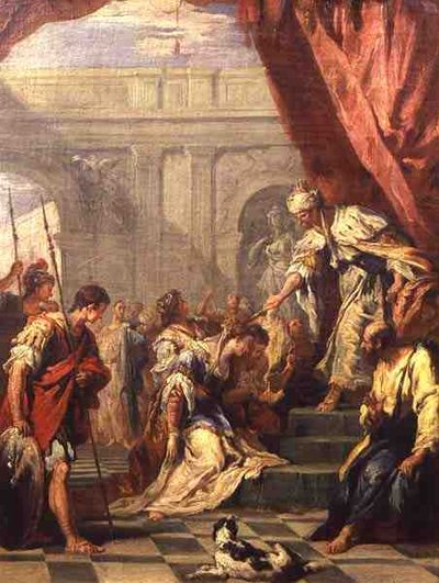 Esther Devant Assuérus - Sebastiano Ricci