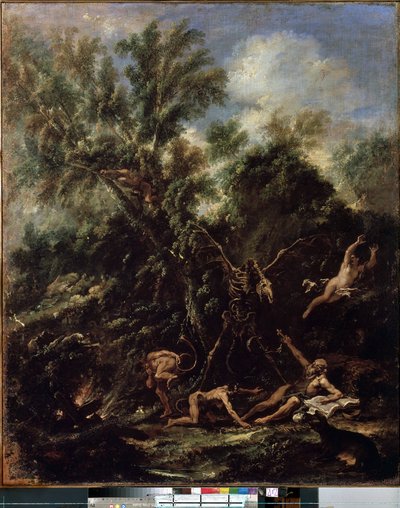 La tentation de Saint Antoine - Sebastiano Ricci