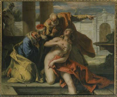 Suzanne et les vieillards - Sebastiano Ricci