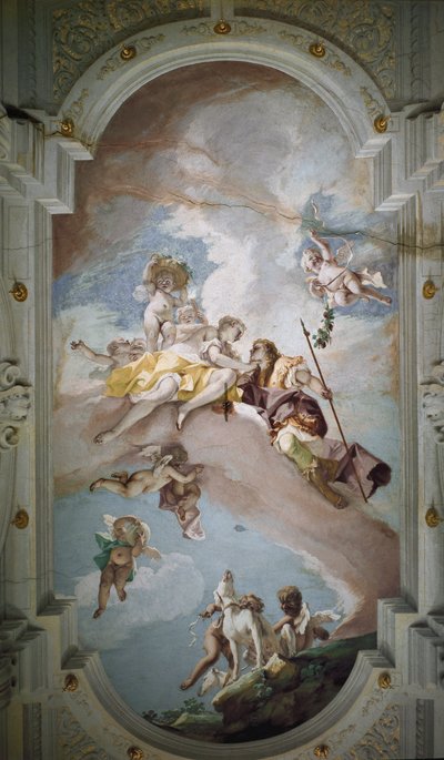 Vénus et Adonis - Sebastiano Ricci