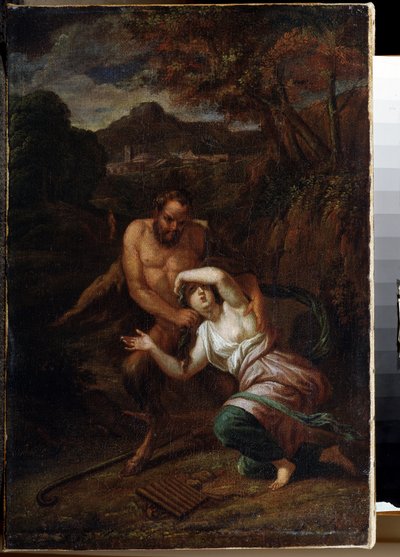 Pan et la nymphe Syrinx - Sébastien Bourdon
