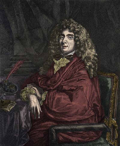Portrait de Jean-Baptiste Poquelin dit Molière - Sébastien Bourdon