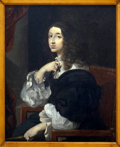 Portrait de la reine Christine de Suède (Kristina Vasa) - Sébastien Bourdon