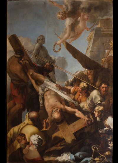 La Crucifixion de Saint Pierre - Sébastien Bourdon