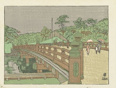 Pont de Benkei (Souvenirs de Tokyo) - Sekino Jun