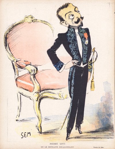 Pierre Loti, officier de marine et romancier français - Sem