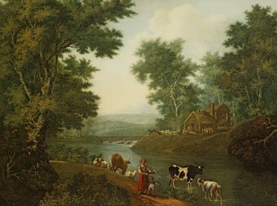 Paysage dans les environs de Saint-Pétersbourg - Semyon Fyodorovich Shchedrin