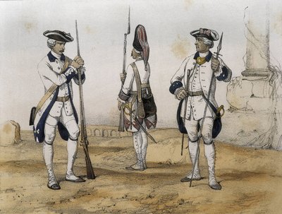 Fantassins de ligne sous le règne de Charles III d