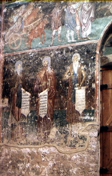 Détail de la Dormition de la Vierge - Serbian School
