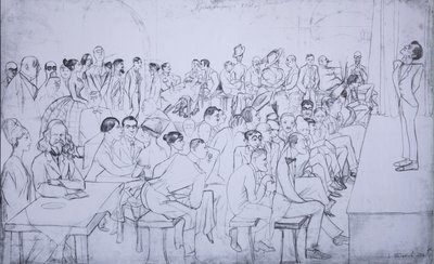 La maison de repos des comédiens, 1916 - Sergei Alexandrovich Polyakov