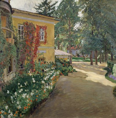 Dans un domaine de campagne - Sergei Arsenevich Vinogradov