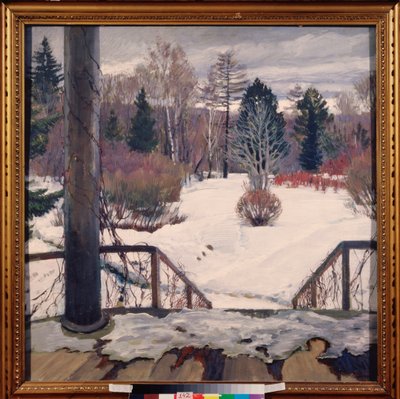 Le printemps arrive - Sergei Arsenevich Vinogradov