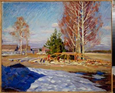 Paysage de printemps - Sergei Arsenevich Vinogradov