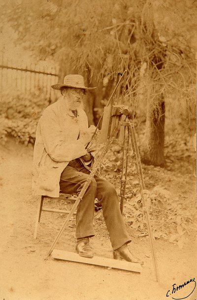 Portrait du poète Yakov Petrovich Polonsky à l