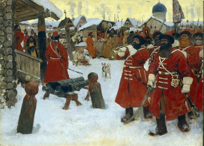 La troupe des streltsy - Sergei Ivanovich Gribkov