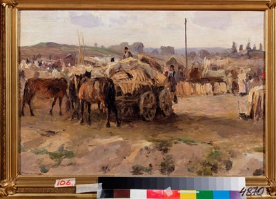 Une foire - Sergei Ivanovich Svetoslavsky