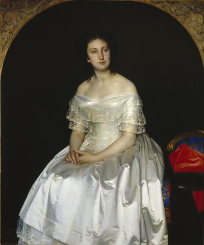 Portrait de la princesse Maria Vasilyevna Vorontsova - Sergei Konstantinovich Zaryanko