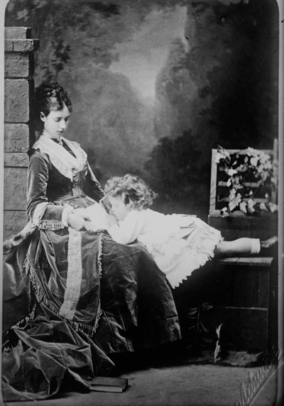 Tsar Nicolas II de Russie enfant, vers 1871 - Sergei Lvovich Levitsky