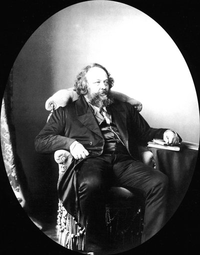 Mikhaïl Bakounine, révolutionnaire russe et théoricien de l