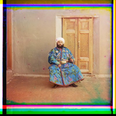 Émir de Boukhara - Sergei Mikhailovich Prokudin Gorskii