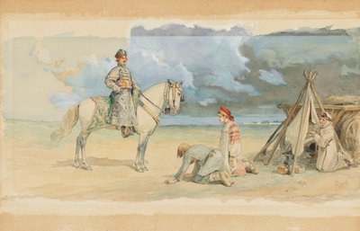 Arrivée du boyard - Sergei Sergeyevich Solomko