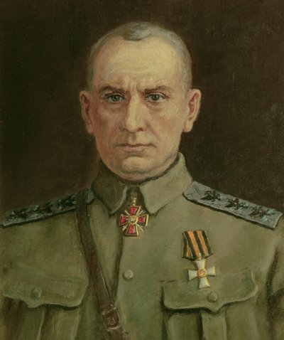 Dirigeant suprême et amiral russe A. Koltchak (1874-1920) - Sergei Varlenovich Pen