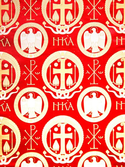 Brocade de la manufacture Olovyanishnikov, début du 20e siècle - Sergei Vashkov