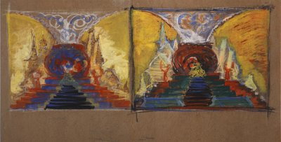 Décor de scène pour l