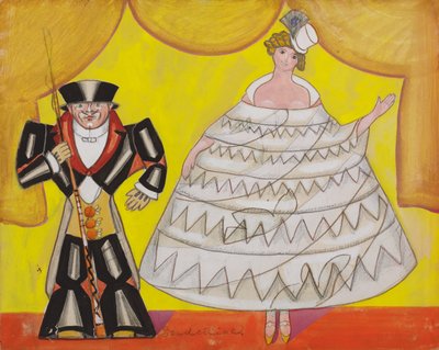 Conception de costume pour la production théâtrale 