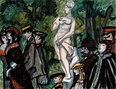 Dans le jardin d