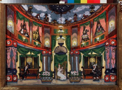 Décor préparatoire pour l