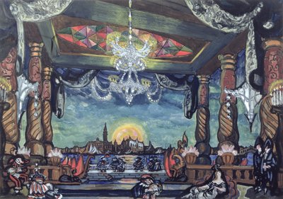 Décor de scène pour 