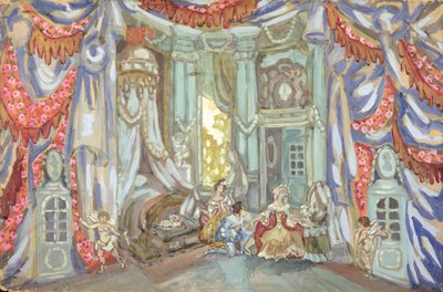Décor de scène pour 
