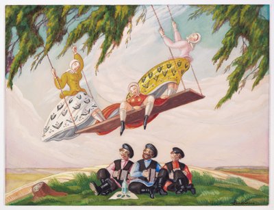 La Balançoire, années 1920 - Sergei Yurievich Sudeykin