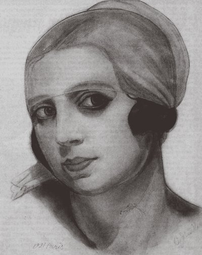 Vera de Bosset Stravinsky, 1921 - Sergei Yurievich Sudeykin