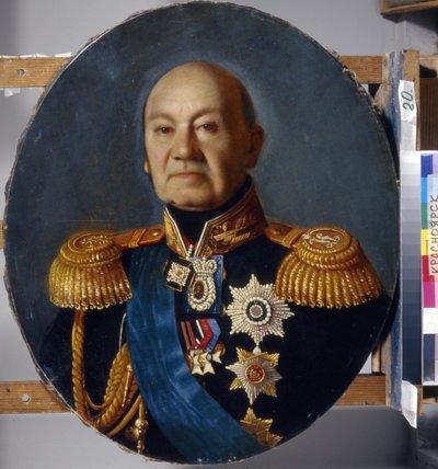 Portrait du comte Arseny Andreyevich Zakrevsky - Sergey Konstantinovich Zaryanko