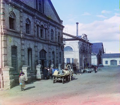 Ateliers mécaniques pour la finition des moulages aux usines de fer de Kasli, 1905-1915 - Sergey Prokudin Gorsky