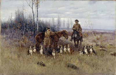 Chasse au renard - Sergey Semyonovich Voroshilov