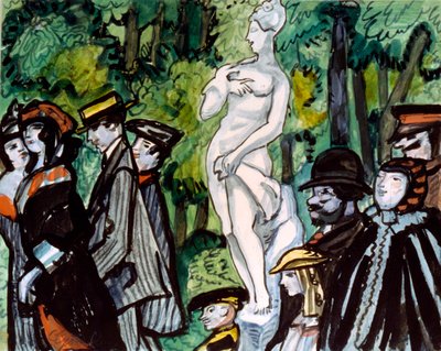Dans le jardin d