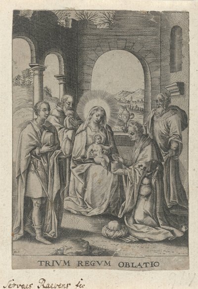 Adoration des Mages - Servatius Raeven