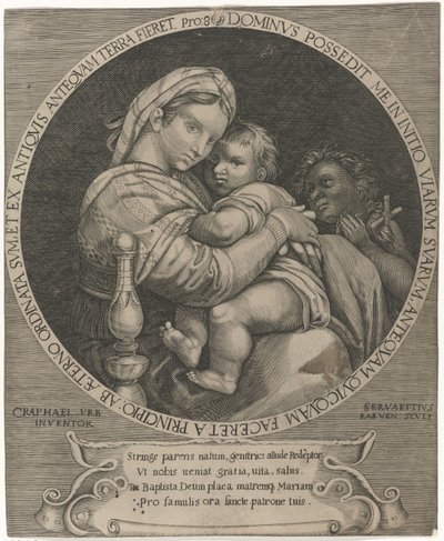 Madonna della sedia - Servatius Raeven
