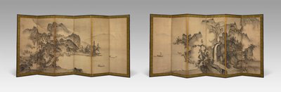 Paysage des quatre saisons - Sesson Shukei