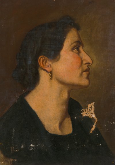 Femme de profil - Severin Falkman
