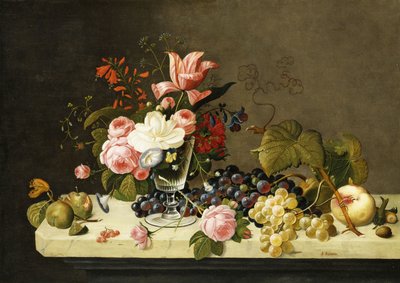 Fleurs et fruits - Severin Roesen