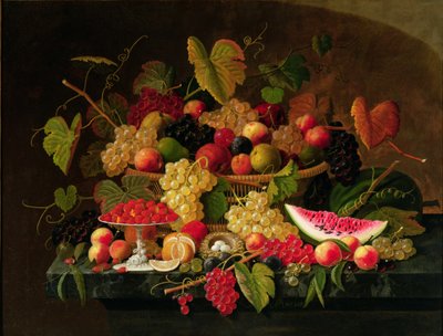 Nature morte avec fruits - Severin Roesen