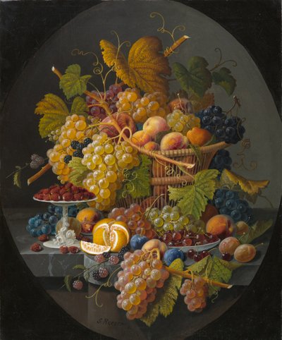 Nature morte avec fruits, vers 1855-1860 - Severin Roesen